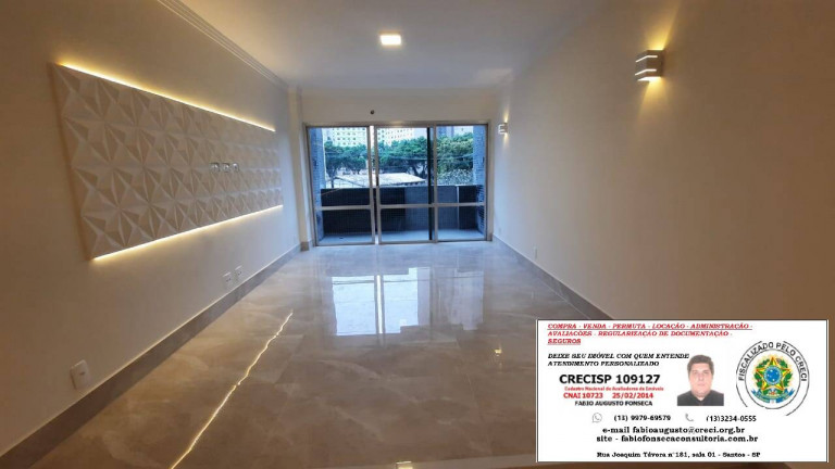 Imagem Apartamento com 3 Quartos à Venda, 134 m² em José Menino - Santos Imagem Apartamento com 3 Quartos à Venda, 134 m² em José Menino - Santos