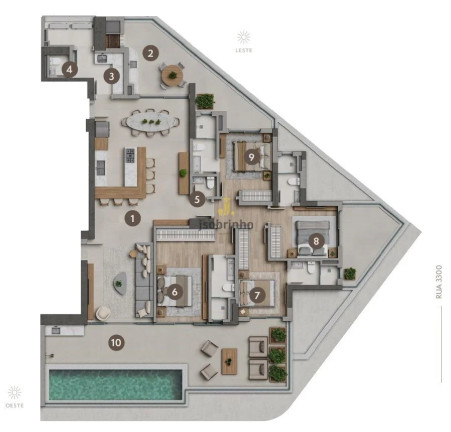 Imagem Cobertura com 4 Quartos à Venda, 183 m² em Centro - Balneário Camboriú Imagem Cobertura com 4 Quartos à Venda, 183 m² em Centro - Balneário Camboriú
