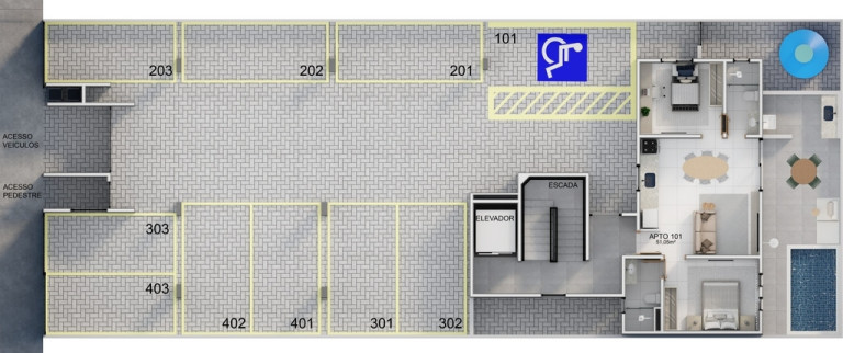Imagem Apartamento com 2 Quartos à Venda, 78 m² em Bancários - João Pessoa Imagem Apartamento com 2 Quartos à Venda, 78 m² em Bancários - João Pessoa