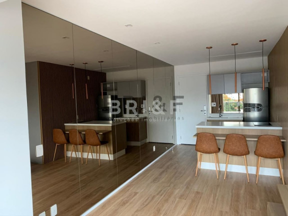 Apartamento com 1 Quarto para Alugar, 40 m² em Brooklin - São Paulo