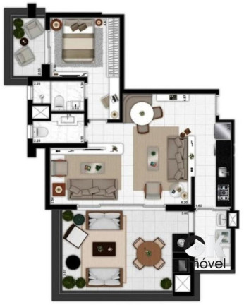 Imagem Apartamento com 2 Quartos à Venda, 93 m² em Pinheiros - São Paulo