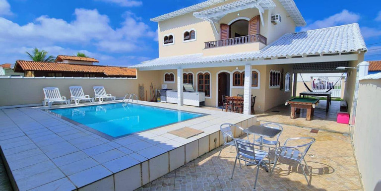 Imagem Casa com 4 Quartos para Alugar, 200 m² em Ponte Dos Leites - Araruama Imagem Casa com 4 Quartos para Alugar, 200 m² em Ponte Dos Leites - Araruama