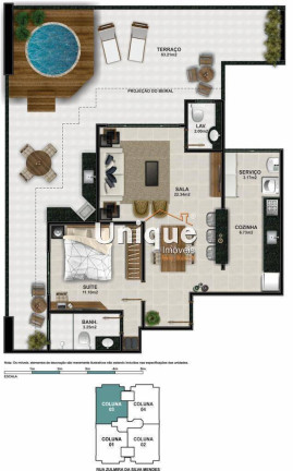 Imagem Apartamento com 2 Quartos à Venda, 105 m² em Braga - Cabo Frio Imagem Apartamento com 2 Quartos à Venda, 105 m² em Braga - Cabo Frio
