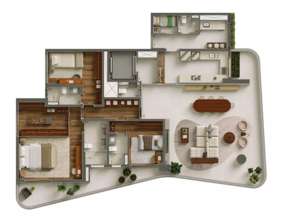 Imagem Apartamento com 3 Quartos à Venda, 182 m² em Paraíso - São Paulo Imagem Apartamento com 3 Quartos à Venda, 182 m² em Paraíso - São Paulo