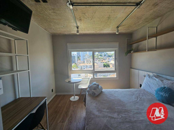 Imagem Studio com 1 Quarto para Alugar, 27 m² em Santa Cecília - Porto Alegre