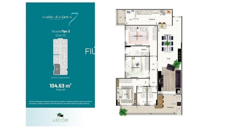 Imagem Apartamento com 3 Quartos à Venda, 104 m² em Mirim - Praia Grande Imagem Apartamento com 3 Quartos à Venda, 104 m² em Mirim - Praia Grande