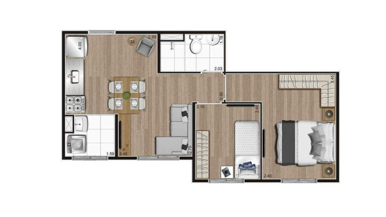 Imagem Apartamento com 2 Quartos à Venda, 35 m² em Mooca - São Paulo Imagem Apartamento com 2 Quartos à Venda, 35 m² em Mooca - São Paulo