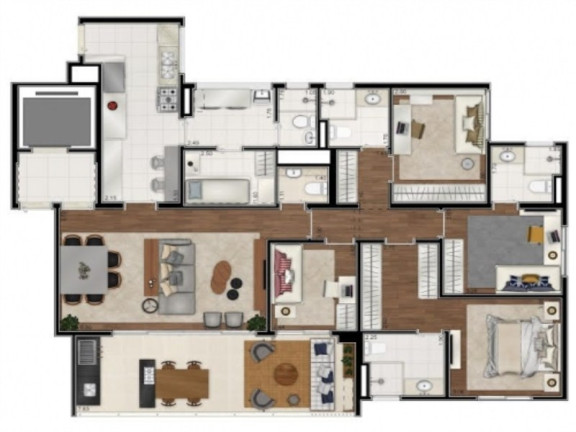 Imagem Imóvel com 3 Quartos à Venda, 141 m² em Vila Leopoldina - Sao Paulo