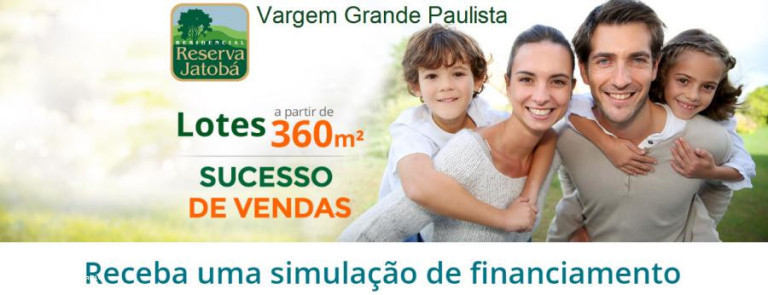 Imagem Terreno à Venda, 360 m² em Residencial Reserva Jatobá - Vargem Grande Paulista Imagem Terreno à Venda, 360 m² em Residencial Reserva Jatobá - Vargem Grande Paulista