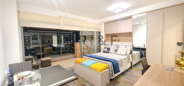 Imagem Apartamento com 1 Quarto para Alugar, 40 m² em Brooklin - São Paulo Imagem Apartamento com 1 Quarto para Alugar, 40 m² em Brooklin - São Paulo