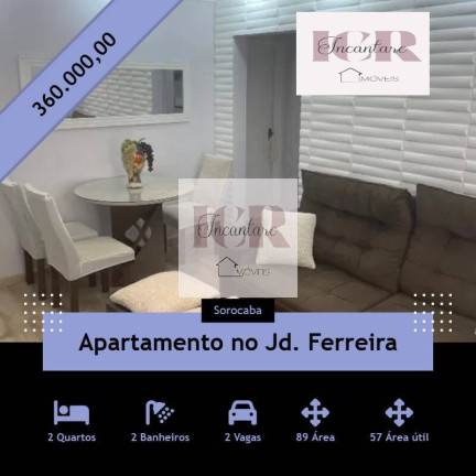 Imagem Apartamento com 2 Quartos à Venda, 57 m² em Jardim Ferreira - Sorocaba
