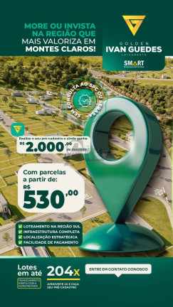 Imagem Terreno à Venda, em Golden Sul - Montes Claros Imagem Terreno à Venda, em Golden Sul - Montes Claros