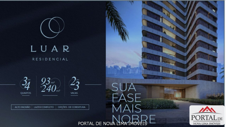 Imagem Apartamento com 3 Quartos à Venda, 114 m² em Vale Do Sereno - Nova Lima