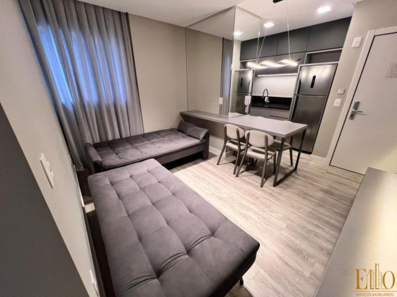 Imagem Apartamento com 1 Quarto para Alugar ou Temporada, 40 m² em Meia Praia - Itapema
