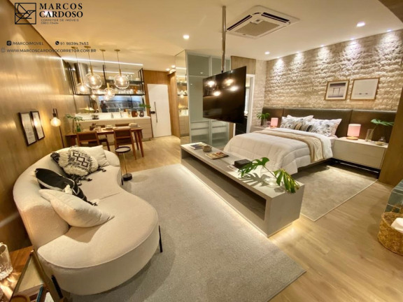 Imagem Imóvel com 1 Quarto à Venda, 53 m² em Batista Campos - Belém Imagem Imóvel com 1 Quarto à Venda, 53 m² em Batista Campos - Belém