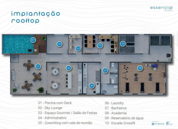 Imagem Apartamento com 1 Quarto à Venda, 23 m² em Piatã
