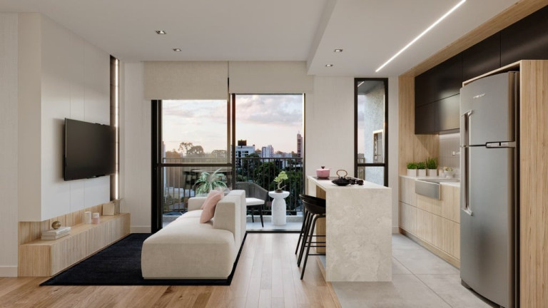 Imagem Apartamento com 2 Quartos à Venda, 56 m² em Bacacheri - Curitiba