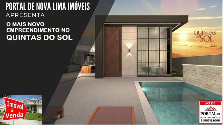 Imagem Casa com 4 Quartos à Venda, 387 m² em Quintas Do Sol - Nova Lima