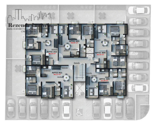 Imagem Cobertura com 3 Quartos à Venda, 118 m² em Bessa - João Pessoa