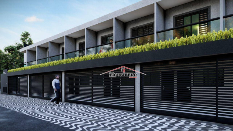 Sobrado com 2 Quartos à Venda, 58 m² em Tude Bastos (sítio Do Campo) - Praia Grande