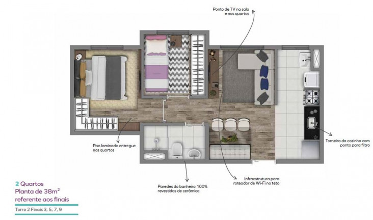 Imagem Apartamento com 2 Quartos à Venda, 69 m² em Jardim Prudência - São Paulo Imagem Apartamento com 2 Quartos à Venda, 69 m² em Jardim Prudência - São Paulo