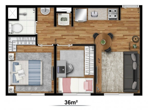 Imagem Studio com 1 Quarto à Venda, 36 m² em Jardim Prudência - São Paulo Imagem Studio com 1 Quarto à Venda, 36 m² em Jardim Prudência - São Paulo