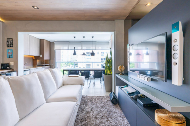 Imagem Apartamento com 1 Quarto à Venda, 72 m² em Panamby - São Paulo