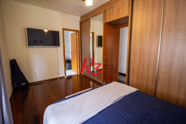 Imagem Cobertura com 3 Quartos à Venda, 124 m² em Embaré - Santos