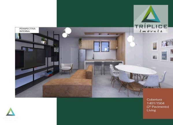 Imagem Cobertura com 3 Quartos à Venda, 158 m² em Jardim Glória - Juiz De Fora Imagem Cobertura com 3 Quartos à Venda, 158 m² em Jardim Glória - Juiz De Fora
