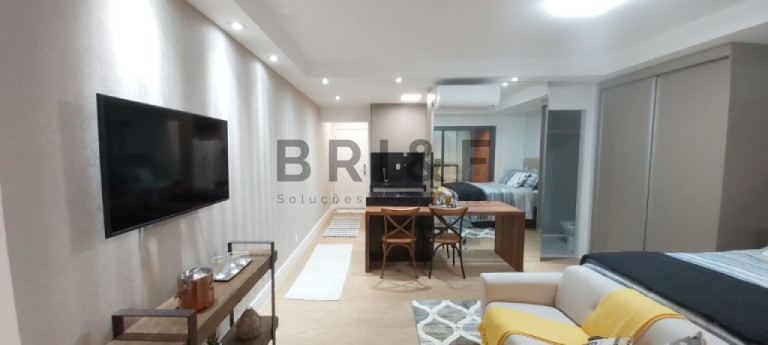 Apartamento com 1 Quarto para Alugar, 45 m² em Brooklin  - São Paulo
