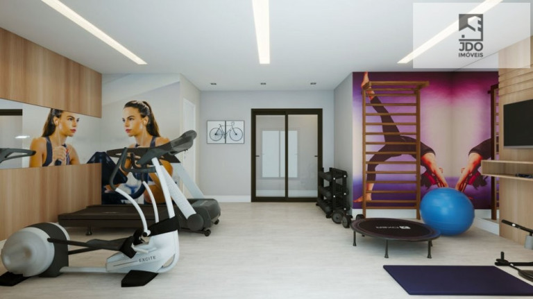 Imagem Apartamento com 2 Quartos à Venda, 56 m² em Santa Quiteria - Curitiba