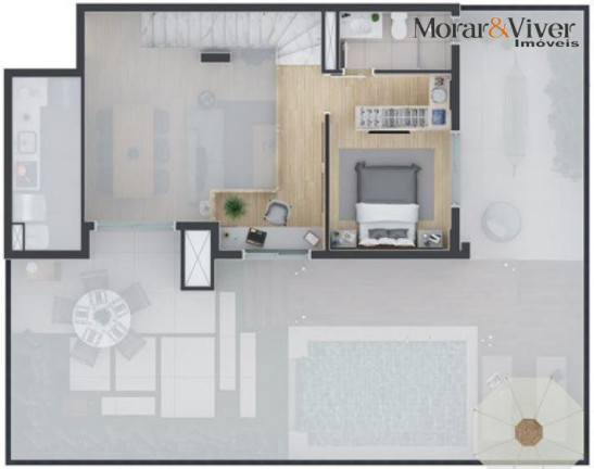 Imagem Apartamento com 3 Quartos à Venda, 96 m² em Portão - Curitiba Imagem Apartamento com 3 Quartos à Venda, 96 m² em Portão - Curitiba