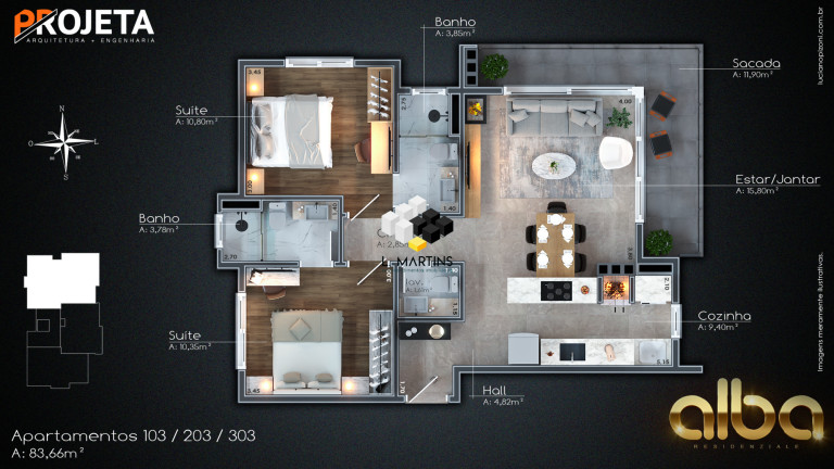 Imagem Apartamento com 1 Quarto à Venda, 49 m² em Carniel - Gramado Imagem Apartamento com 1 Quarto à Venda, 49 m² em Carniel - Gramado