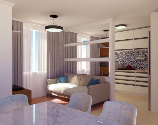 Imagem Apartamento com 2 Quartos à Venda, 61 m² em Campo Comprido - Curitiba
