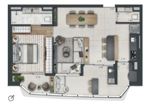 Imagem Apartamento com 3 Quartos à Venda, 244 m² em Real Parque - São Paulo Imagem Apartamento com 3 Quartos à Venda, 244 m² em Real Parque - São Paulo