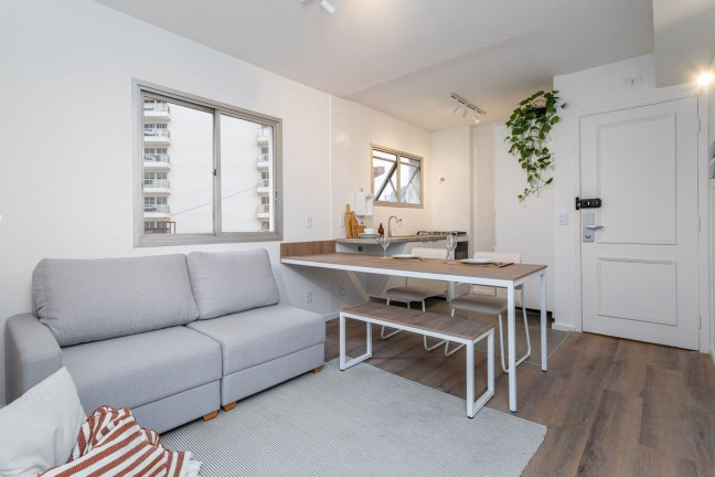 Apartamento com 1 Quarto para Alugar, 32 m² em Consolação - São Paulo