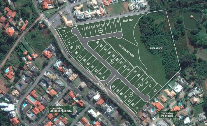 Imagem Terreno à Venda, 795 m² em Bosque - Vinhedo Imagem Terreno à Venda, 795 m² em Bosque - Vinhedo