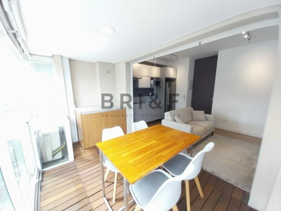 Imagem Apartamento com 1 Quarto para Alugar, 42 m² em Brooklin - São Paulo Imagem Apartamento com 1 Quarto para Alugar, 42 m² em Brooklin - São Paulo