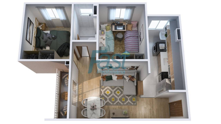 Apartamento com 2 Quartos à Venda, 42 m² em Jardim Imperial - Cuiabá