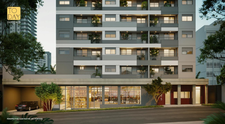 Imagem Apartamento com 2 Quartos à Venda, 38 m² em Pompeia - São Paulo