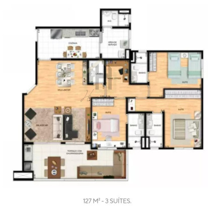 Imagem Imóvel com 3 Quartos à Venda, 127 m² em Santa Paula - São Caetano Do Sul Imagem Imóvel com 3 Quartos à Venda, 127 m² em Santa Paula - São Caetano Do Sul