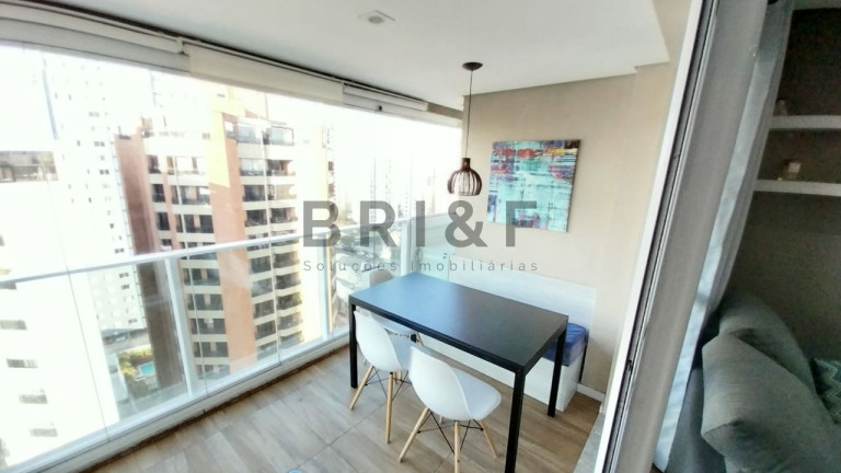 Imagem Apartamento com 1 Quarto para Alugar, 41 m² em Brooklin - São Paulo Imagem Apartamento com 1 Quarto para Alugar, 41 m² em Brooklin - São Paulo