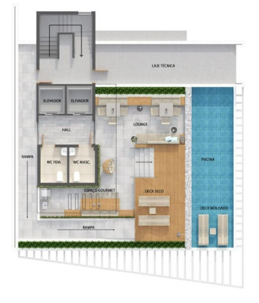 Imagem Apartamento com 1 Quarto à Venda, 30 m² em Manaíra - João Pessoa Imagem Apartamento com 1 Quarto à Venda, 30 m² em Manaíra - João Pessoa