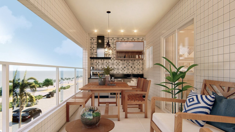 Imagem Apartamento com 2 Quartos à Venda, 75 m² em Vila Oceanopolis - Mongaguá