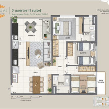 Imagem Apartamento com 3 Quartos à Venda, 76 m² em Recreio Dos Bandeirantes - Rio De Janeiro Imagem Apartamento com 3 Quartos à Venda, 76 m² em Recreio Dos Bandeirantes - Rio De Janeiro