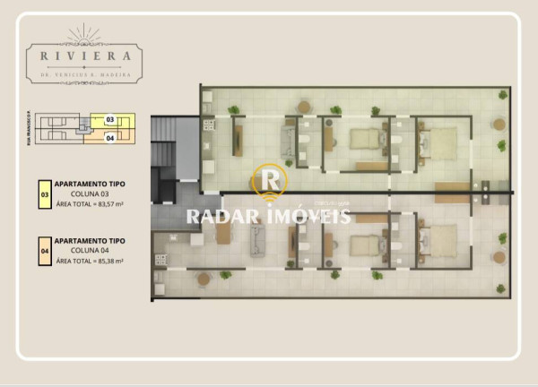 Imagem Apartamento com 2 Quartos à Venda, 83 m² em Vila Nova - Cabo Frio Imagem Apartamento com 2 Quartos à Venda, 83 m² em Vila Nova - Cabo Frio