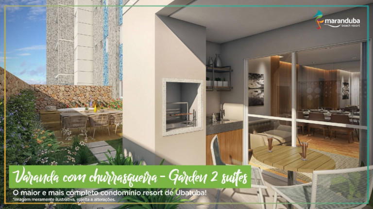 Imagem Apartamento com 3 Quartos à Venda, 84 m² em Praia Do Sapê - Ubatuba