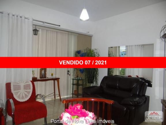 Apartamento com 2 Quartos à Venda, 55 m² em Oswaldo Barbosa Pena Ii - Nova Lima