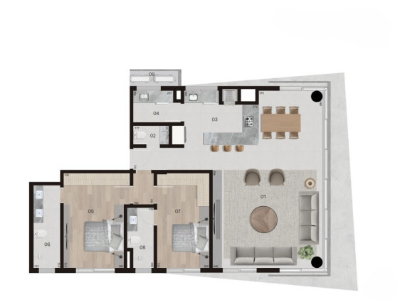 Imagem Apartamento com 2 Quartos à Venda, 118 m² em Bela Vista - Porto Alegre Imagem Apartamento com 2 Quartos à Venda, 118 m² em Bela Vista - Porto Alegre