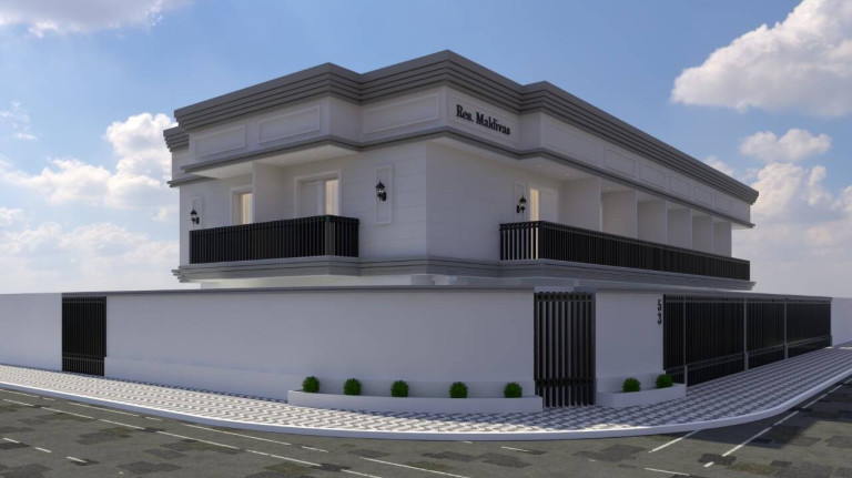 Casa com 2 Quartos à Venda, 50 m² em Quietude - Praia Grande